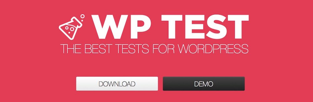 Carica contenuto di test in WordPress da wptest.io